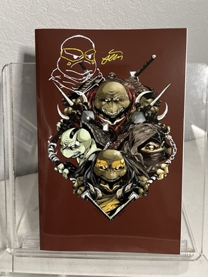 TMNT  Last Ronin II Re-Evolution #2 Eskivo Virgin Signed & Remarked By Jem