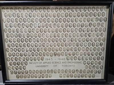 1945-1946 U of T Faculty of Applied Science & Engineering Composite Photo