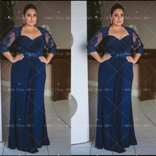 Chiffon Mother of The Bride Dresses Plus Size Sweetheart Wedding Evening Gowns