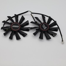 Full Set GPU Fans 95mm MSI 470 480 570 580 Gaming X PLD10010S12HH  US Seller