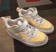 Nike Toddler Court Borough Low Recraft Pale Ivory / Melon Tint Size 9