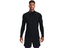 Under Armour Mens ColdGear Fitted Mock Baselayer - Dual Layer Warmth and Fast