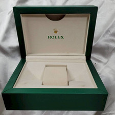 Rolex Watch Box Green Box SA Geneve Suisse 31.00.04 Box And Card