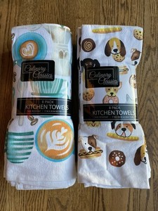 100% Cotton Kitchen Towels Culinary Classics Town And Country
