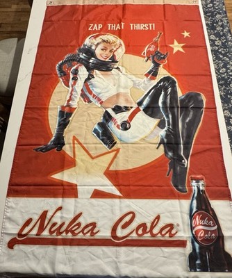 Bethesda Fallout 4 Nuka Cola Nuka Girl Flag
