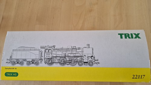 TRIX 22117 DAMPFLOK BR 38 der DB Neuwertiger Zustand  | Zustand: Neu: Sonstige (siehe Artikelbeschreibung)