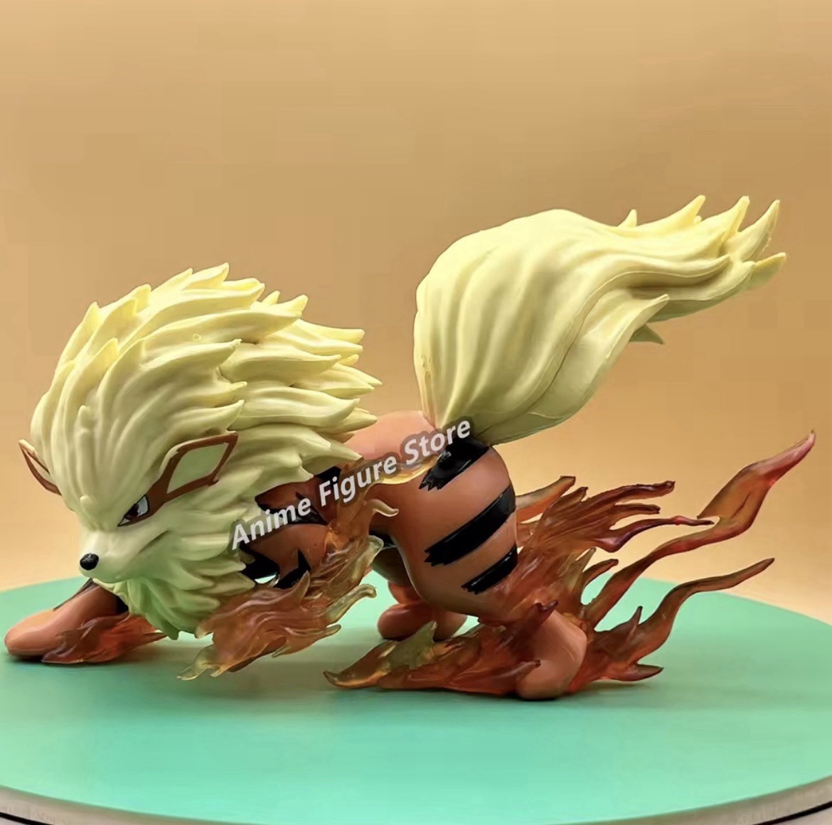 9cm Pok&eacute;mon Arcanine GK Anime Action Figure PVC Model Statue Collection Toy Gift