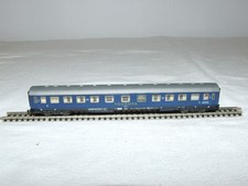 Fleischmann Piccolo N Schnellzugwagen DB Touropa gut funktionsfähig Schlusslicht