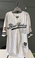 Negro Baseball League Museum New York Black Yankees Signed Robert Scott Jersey