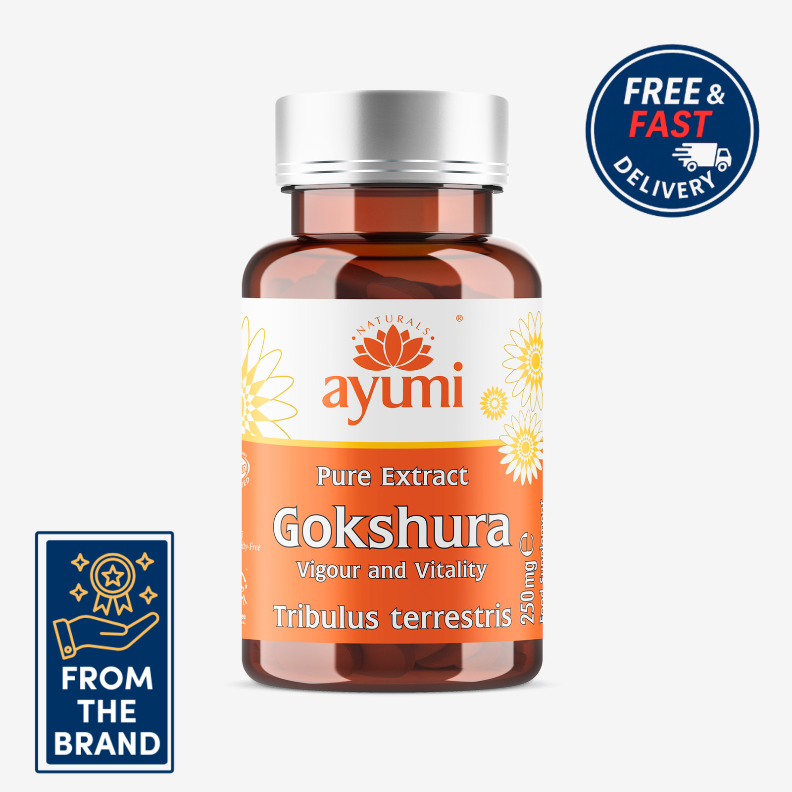 Ayumi Gokshura Capsules | Urinary Health | Libido and Sexual Health | 60 Caps