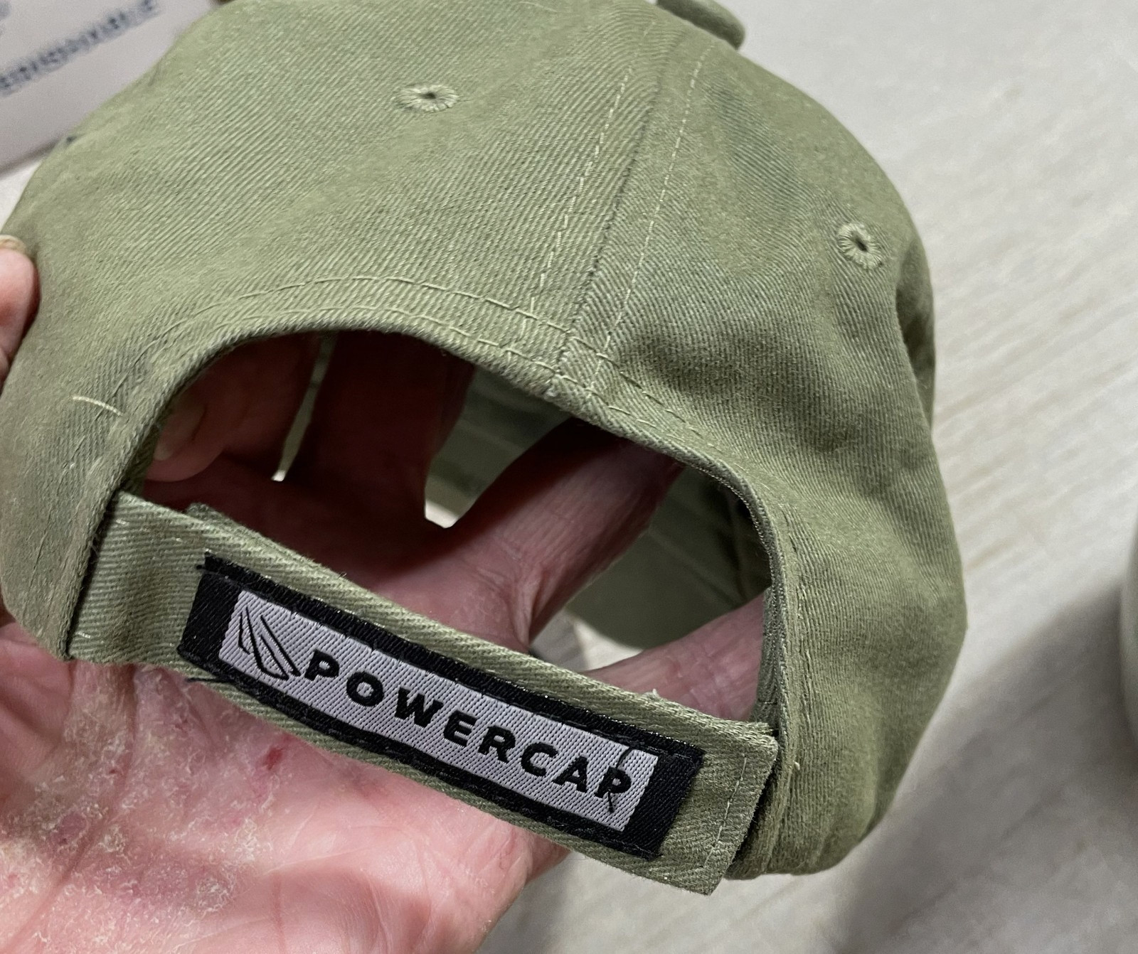 Powercap LED LIghted Baseball Cap, Working Green - image 4