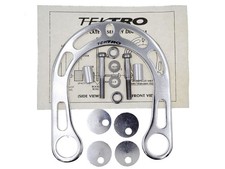 90s 00s Tektro Alloy Brake Booster V-BRake Brace MTB ATB Vbrake Silver