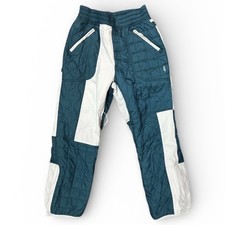 Pantaloni da neve sci Free People Movement Primaloft taglia L trapuntati isolati colorblock