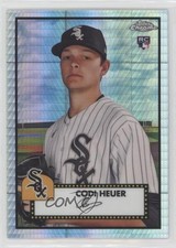 2021 Topps Chrome Platinum Anniversary Mega Box Prism Refractor Codi Heuer 0ro2