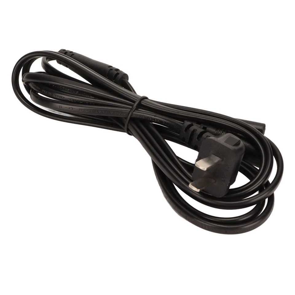 5.9ft 100‑240V 1 15P To Dual IEC320 C7 Power Cable Flame Retardant Waterpro OU - Image 2 of 4