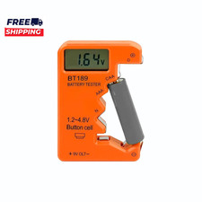 Battery Tester Checker Universal Battery Tester for AA AAA C D 9V 1.5V Small