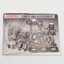 Pentax Camera  Accessories Lenses Guidebook Catalog 1981