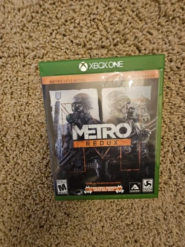 Metro Redux Xbox One Series X Compatible Tested Complete 2033 Last Light CIB