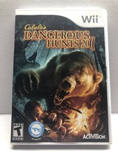Cabela's Dangerous Hunts 2011 - Nintendo Wii - Complete w/ Manual Tested Working