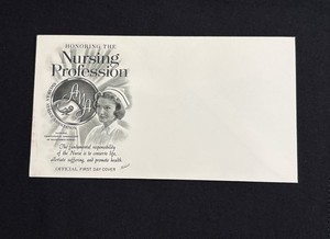 Vintage 1961 Nursing Profession First Day Cover Fleetwood Unused Cachet