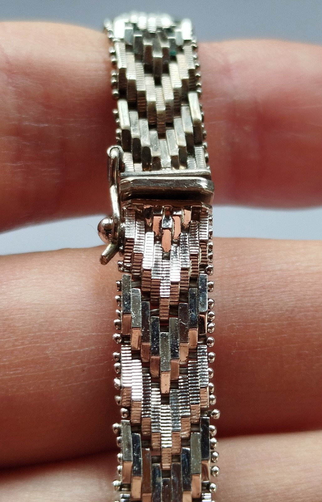 Solid 835 Silver Bracelet - image 7