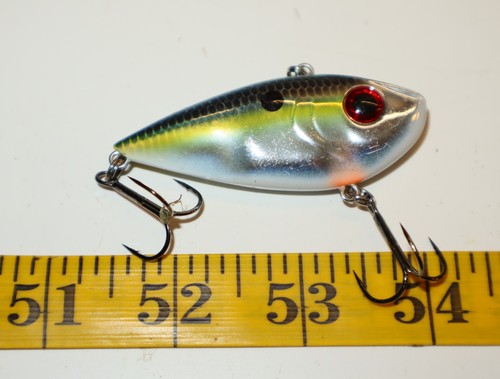 Strike King Red Eye Shad 2-Tap Tungsten Lipless Crankbait 1/2oz - Foto 9