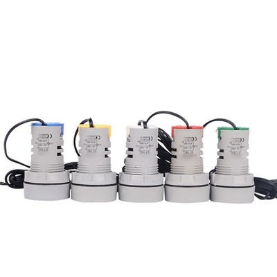 AC 380V Ampere Meter with 22MM Round Display for Current Handling Up to 100A