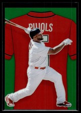 Albert Pujols 2025 Panini Crusade Numbers Green Prizm Card /249 #8