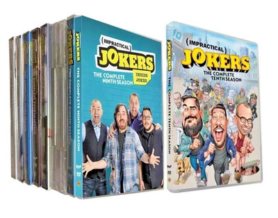 *Impractical Jokers The Complete Series DVD Bundle Set  - Seasons 1-10  - New