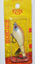 strike king bitsy chickin topwater bass lure 2.5" bone