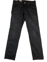 Levi's 501 Original Fit Mens Stretch Jeans 32X32 Black Button Fly Straight leg