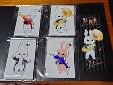 Black Butler Acrylic Stand Keychain Bookmark Trading Bitter Rabbit Sebastian