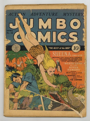 Jumbo Comics #38 PR 0.5 1942