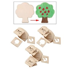 Kids Drawing Stencils Chalk Stencils for Children to Learn Painting Sturdy DIY