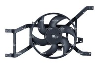 LüFter MotorküHlung NRF 470128 12V FüR Renault Logan 1 Thalia Clio 2 Kangoo KC0