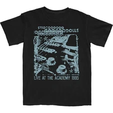 Live At The Academy Tee -Goo Goo Dolls Black Cotton S-5XL CS110