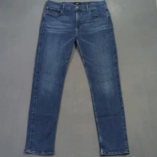 7 For All Mankind Jeans Men's 36 Blue Earthkind Stretch Tek Slimmy Denim