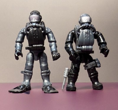 Mega Bloks Call of Duty Navy Seal Figures (see photos)