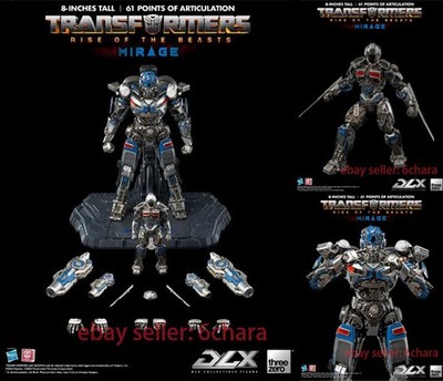 Threezero 3A Transformers: Rise of the Beasts DLX Mirage 8inch  Action Figure