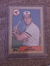 1987 Topps Baseball Card - Cal Ripken #784