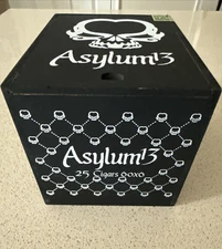 Asylum 13 60x6 Empty Wood Cigar Box