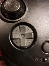 Sega Saturn 3D Wired Controller MK-80117 (Black, OEM) NO CABLE CLEANED