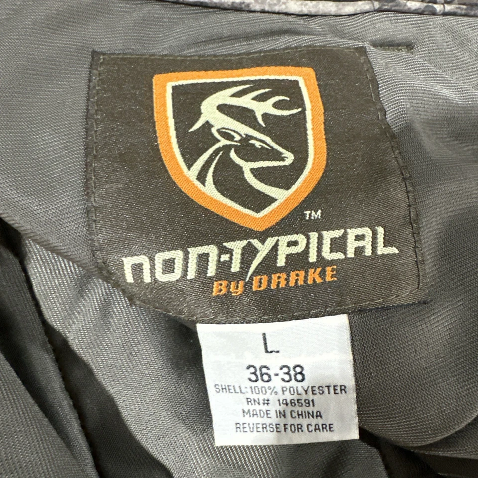 Non-Typical by Drake Silencer Fleece Hunting Pants-Large -Mossy Oak Bottomland - Image 4 of 4