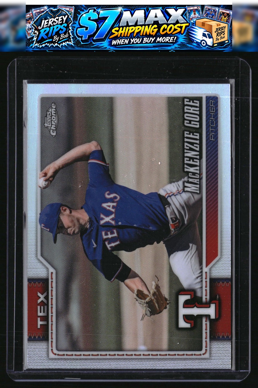2026 Topps Chrome - MacKenzie Gore Refractors Rangers #41