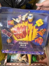McDino Changeables Happy Meal Display Case Complete 8 Toys Works B-1