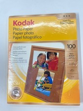 NEW Kodak Gloss Brillant Photo Paper 100 Sheets 8.5 x 11 48 lb