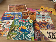 Lot of 10 Children's Picture Books Ages 4-8 Paperback Illustrated Scholastic