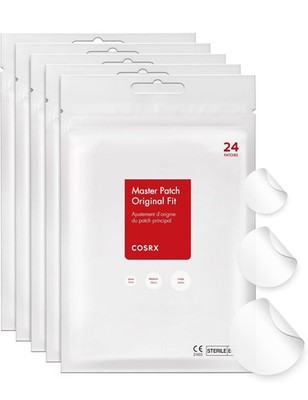COSRX Acne Pimple Master Patch 24 Count Hydrocolloid Pimple Treatment Patch
