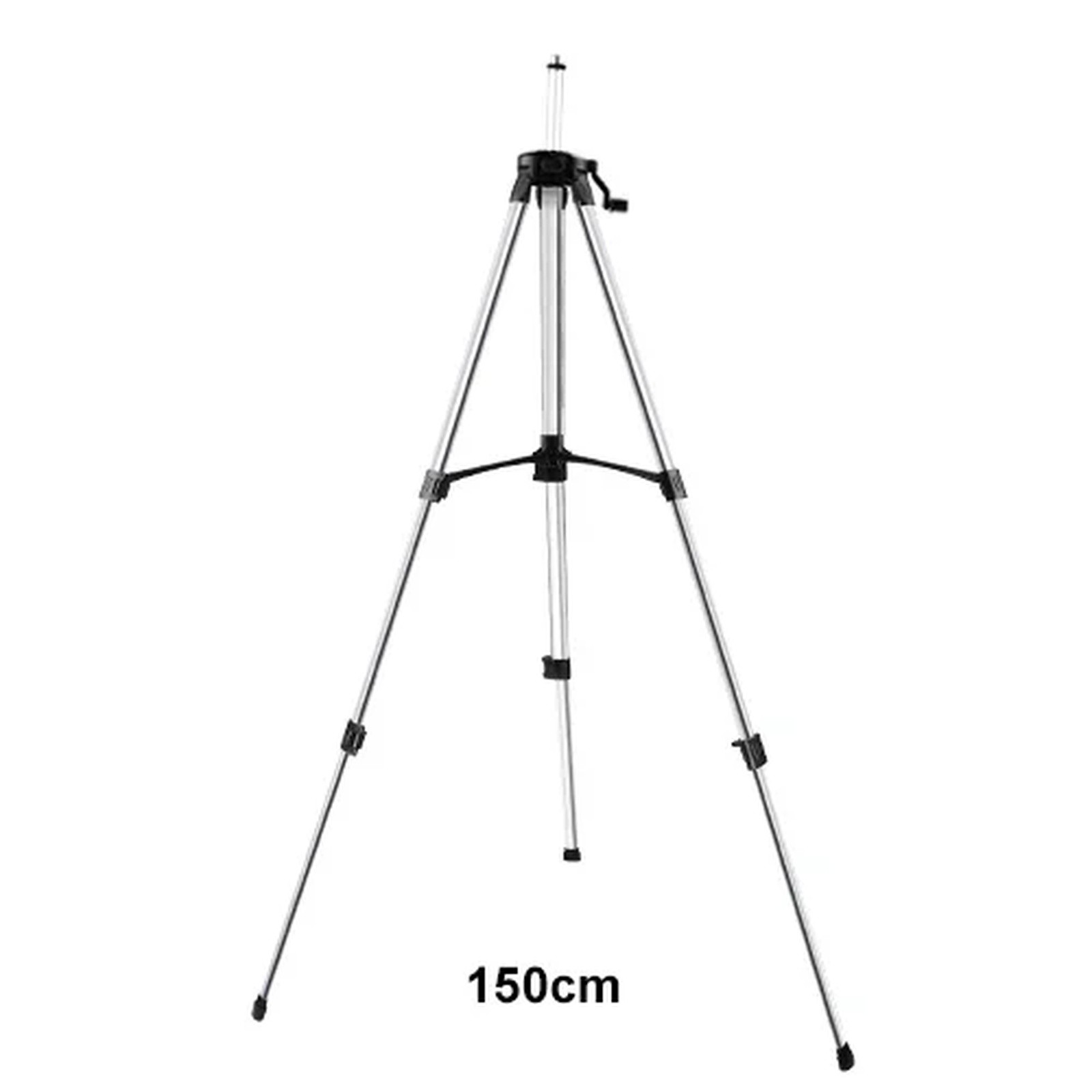 Trépied pour niveau laser stable de 1.5m évitant les erreurs de mesure
