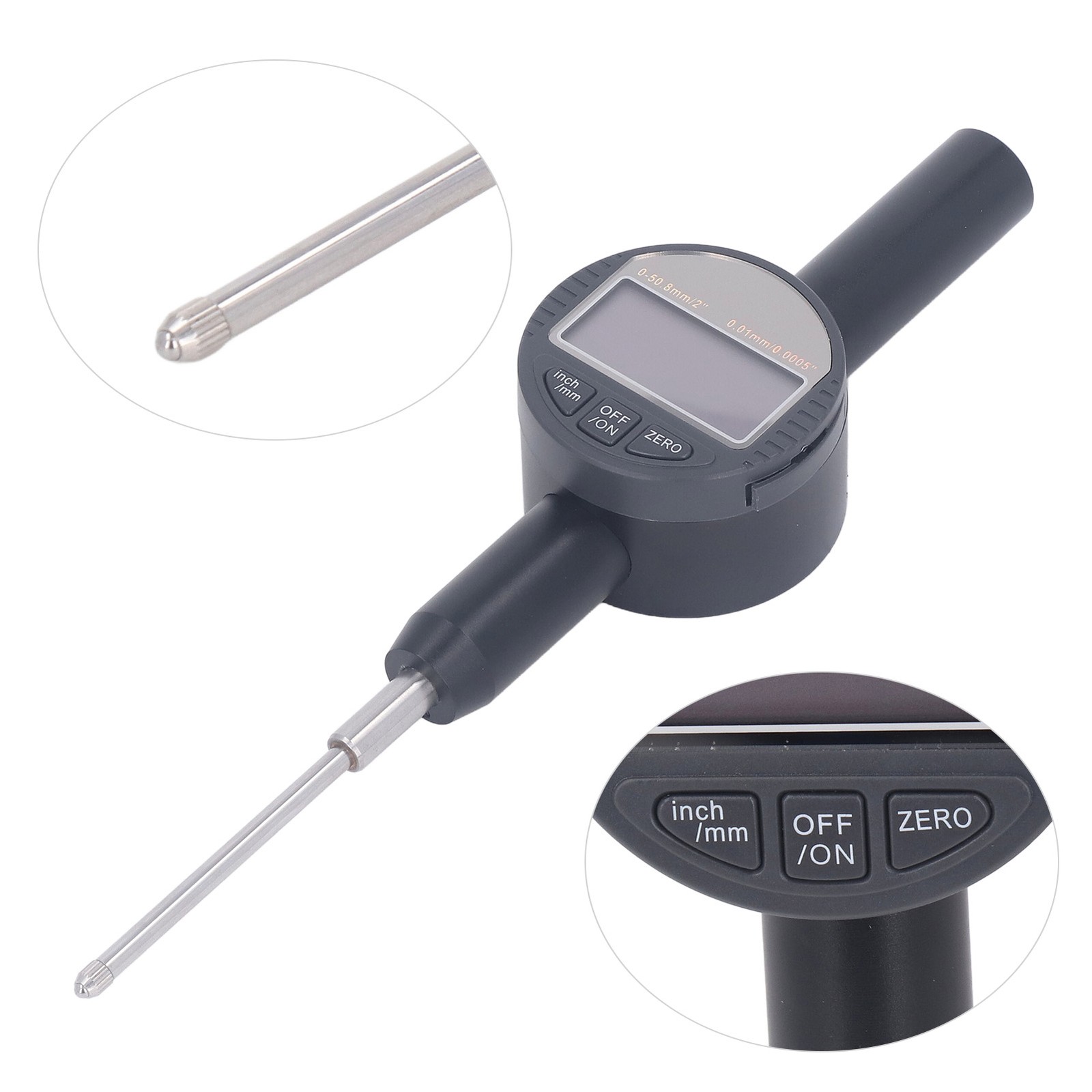 High Accuracy Digital Dial Indicator For Industrial Measurement Premium